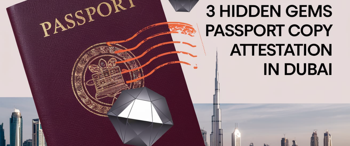 Passport Copy Certification in Dubai