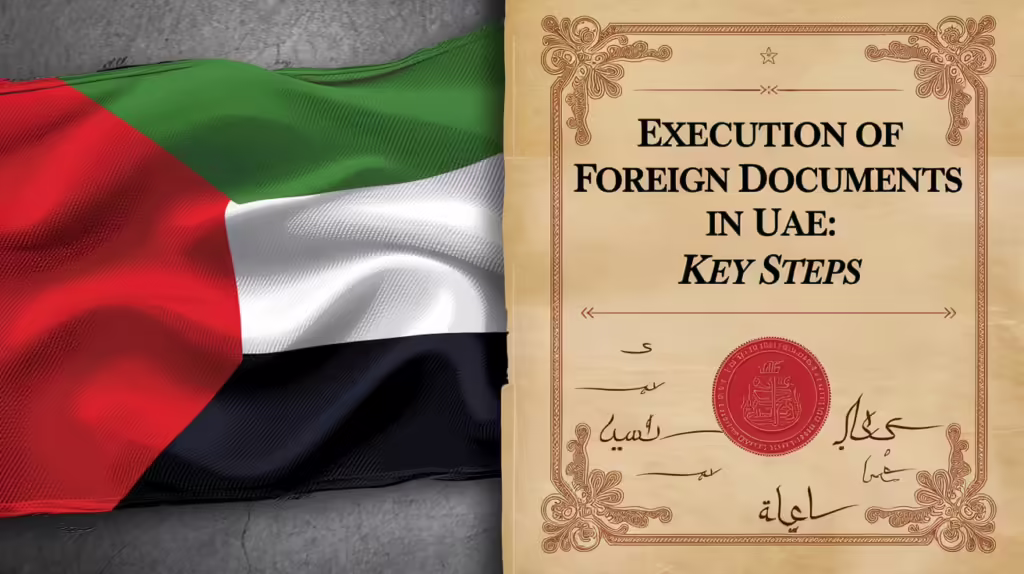execution of foreign documents in UAE key steps