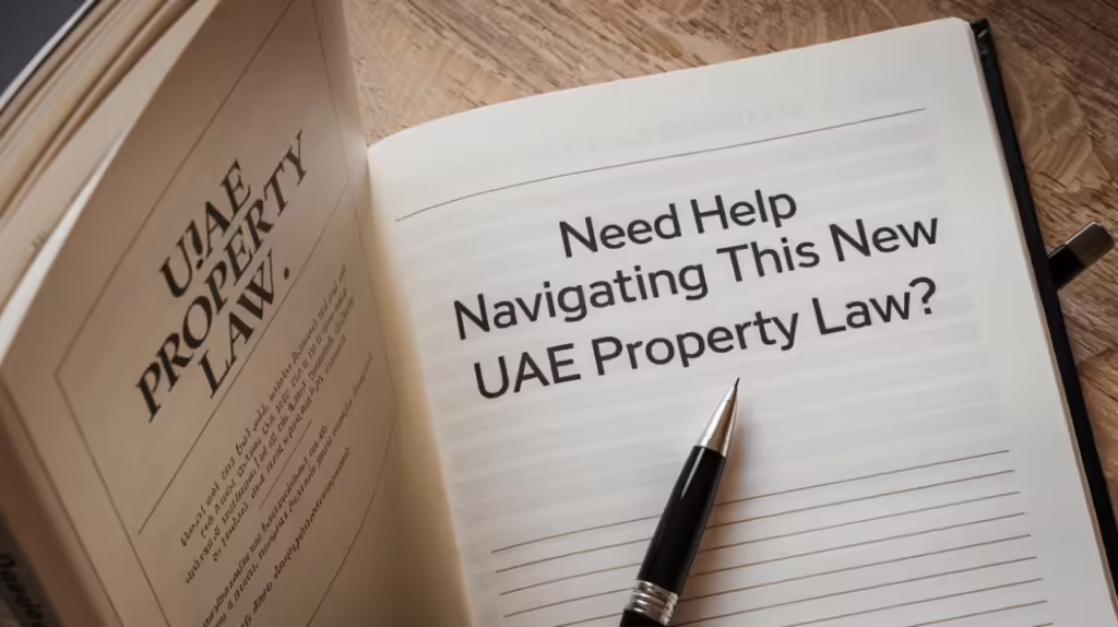 Need Help Navigating this new UAE property law?