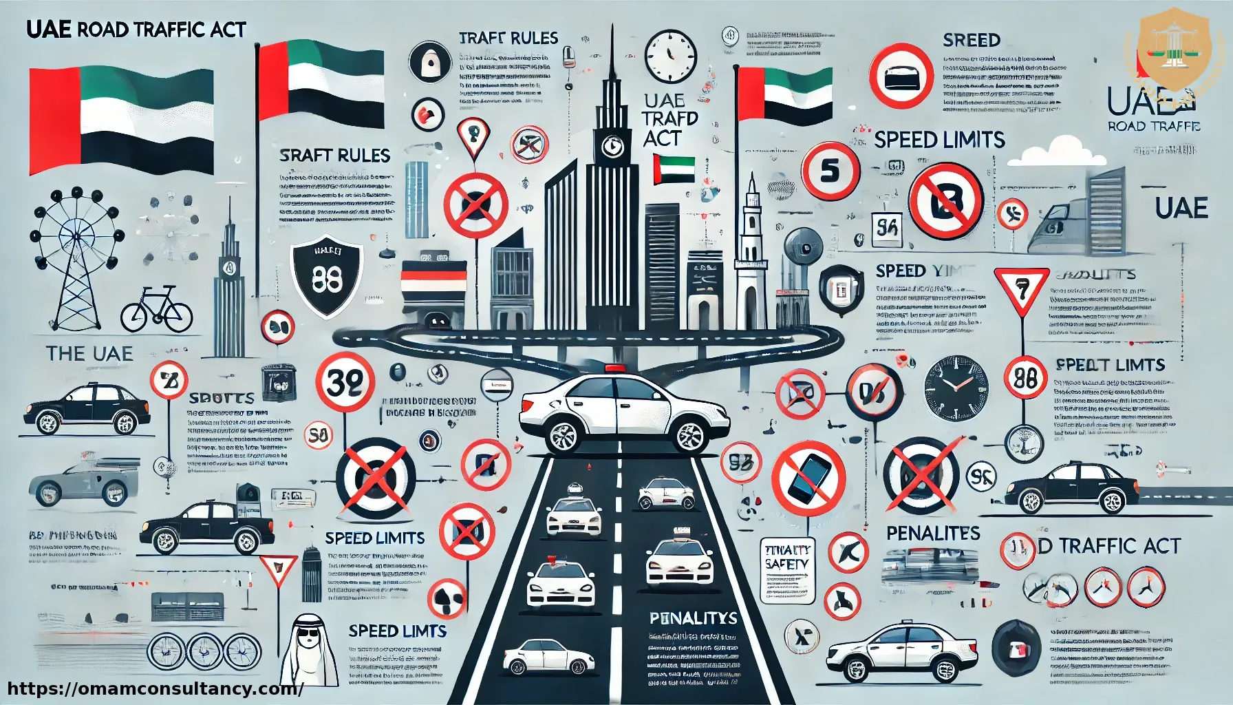 UAE Road Traffic Act A Guide to Road Safety and Regulations
