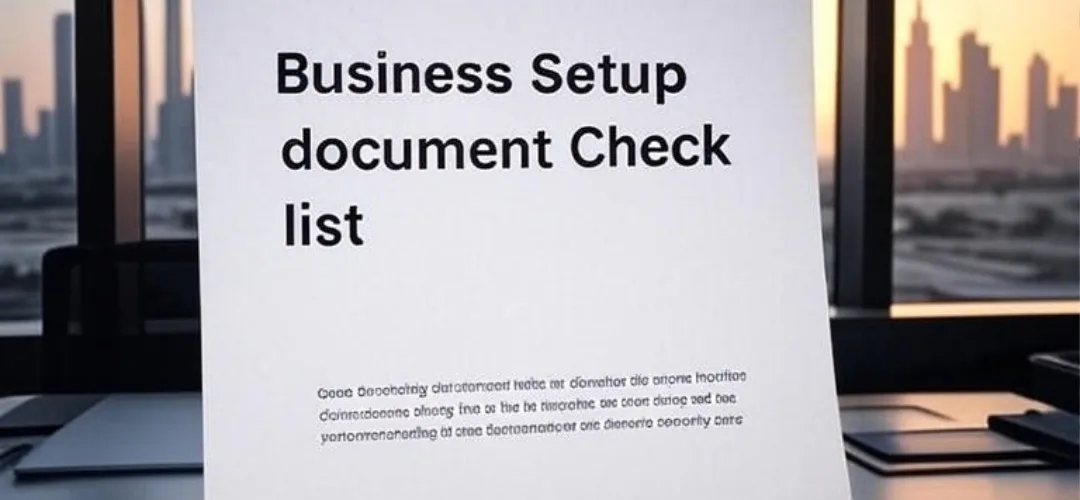 business setup document check list
