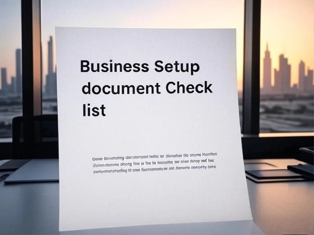 business setup document check list